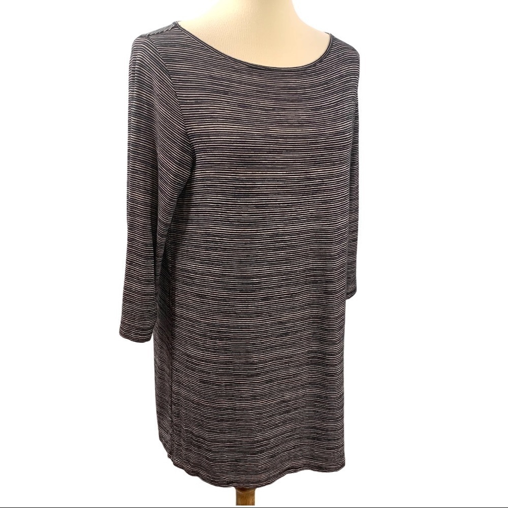 J. Jill Wearever Collection Striped Tunic Top - Picture 6 of 9